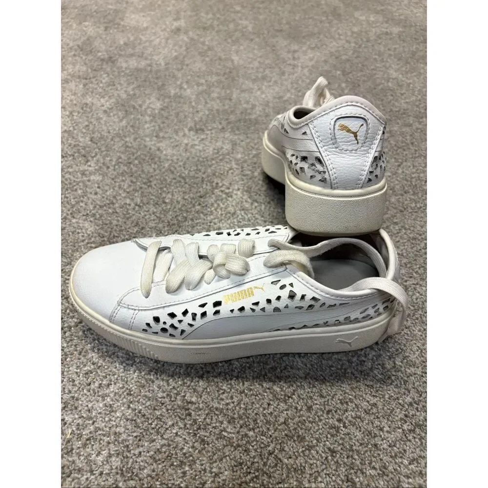 Puma Leather sneakers size 7 - Picture 5 of 9